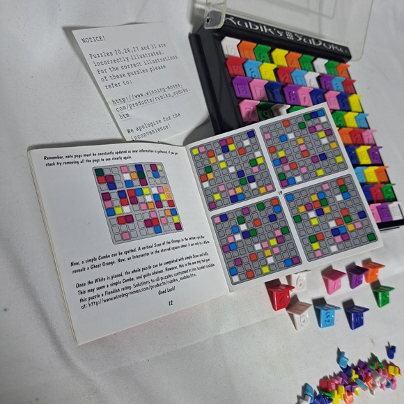 Rubiks Sudoku Travel Puzzle Game - Picture 4 of 7